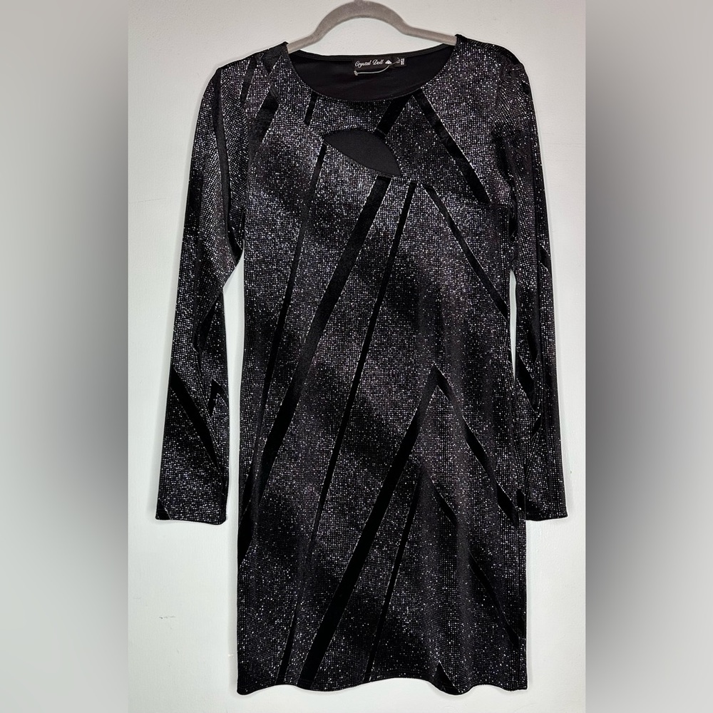 Black and Silver Dress